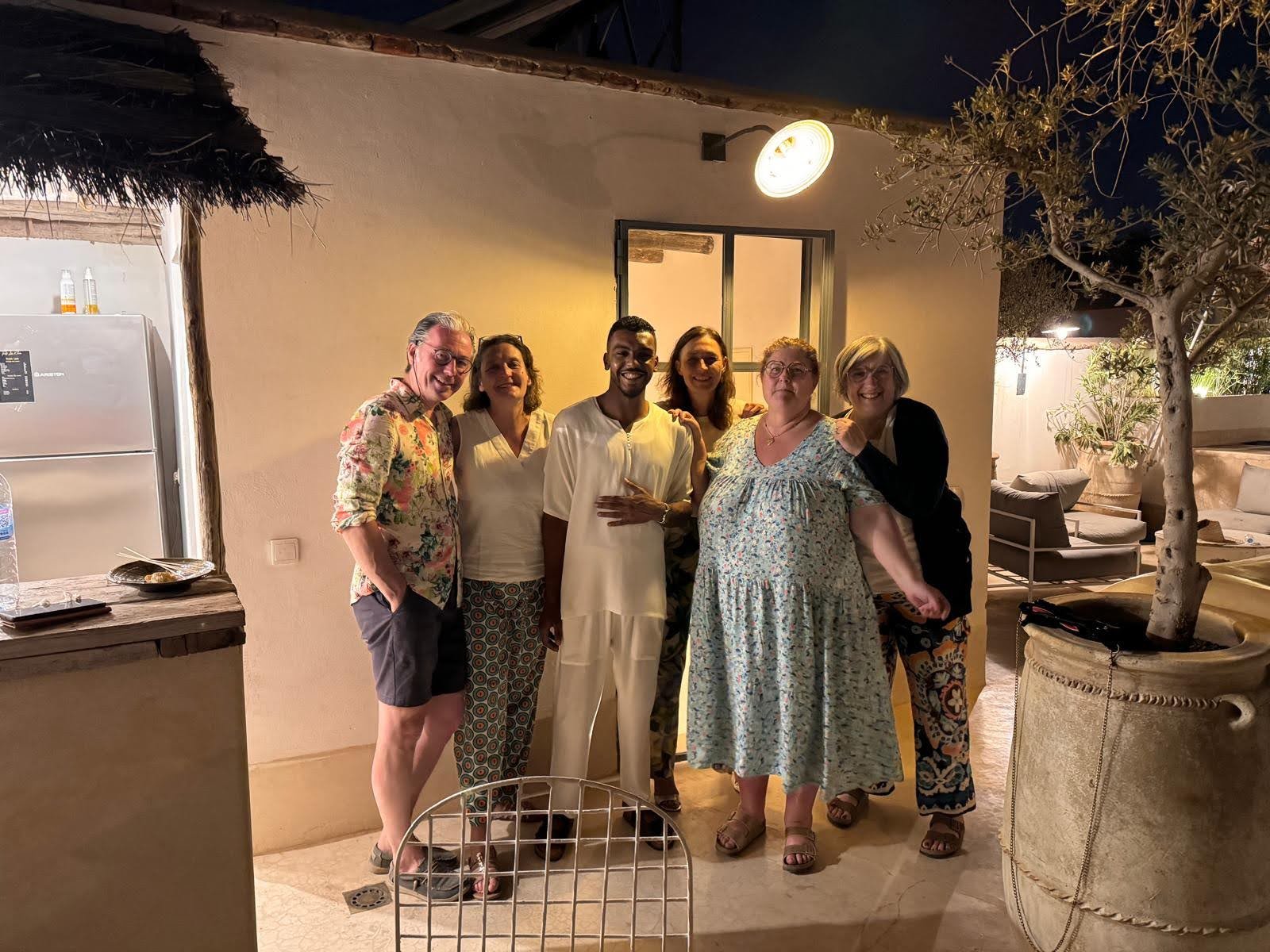 Happy guests in Morocco