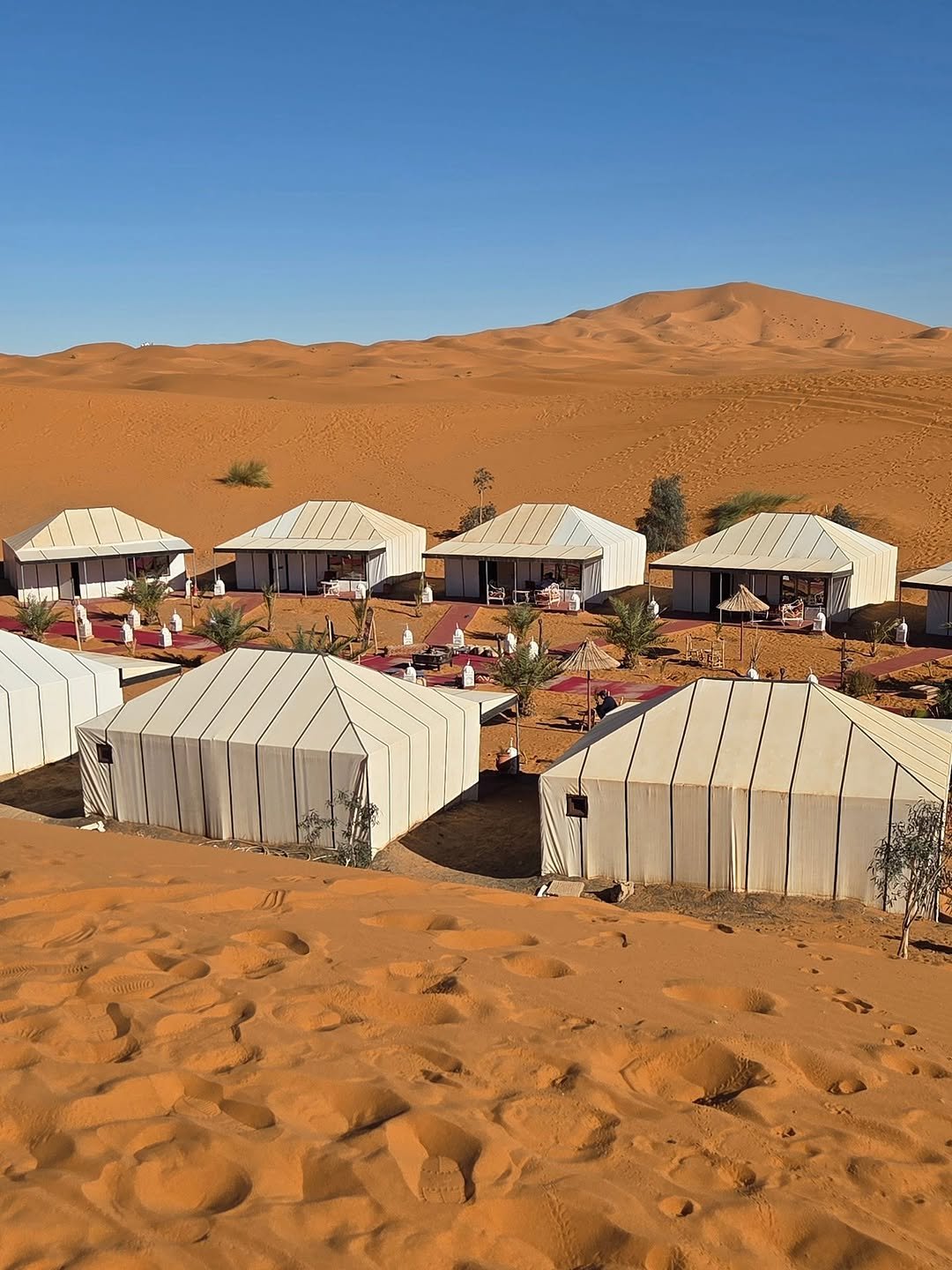 Standard or luxury desert camp in Merzouga
